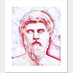 Plutarch Portrait | Plutarch Artwork | Line Art Posters and Art